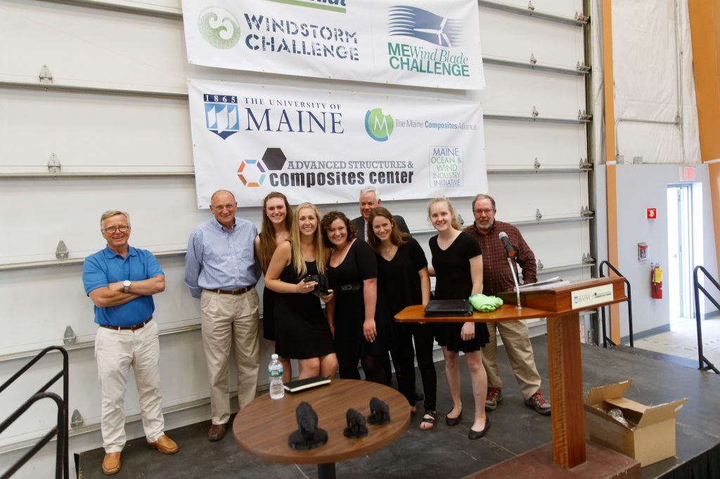 9th Annual Wind Blade Challenge Winning Team from Orono High School