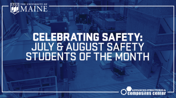 Celebrating Safety: July and August Safety Students of the Month